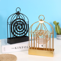 Bird cage mosquito rack outdoor camping portable mosquito stove sandalwood stove sandalwood stove mosquito box coil incense shelf bracket mosquito coil holder