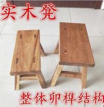 School home Square bench children dancing solid wood small bench rectangular wooden bench bench bench bench climbing stool