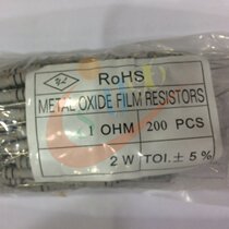 2W 2W accuracy 5% 1R 1 1R 1 2 Ohm colour ring plug-in carbon film resistance