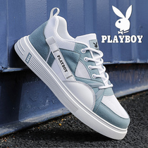 Flowers Playboy mens shoes Summer Breathable Sports Casual Board Shoes Male Trend Net Face Thin White Shoes 100 Hitch Shoes