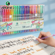 Mali Colored Middle Sex Pen Hand Ledger Diary Marker Focus Color Pen Make Notes Special Signature Pen 0 5mm Students With Colorful Pens Pen Ins in the Pen Ins day Department lukewarm wind