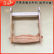 Sword frame hanging wall sword drag solid wood hanging wall sword stand weapon stand weapon stand flute stand sword stand sword stand cos