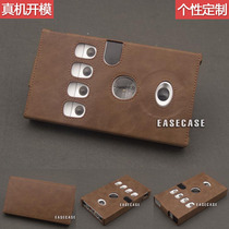 A6 models EASECASE Custom chord HUGO 2 generation 2go player genuine leather protection brown