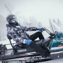 Ski suit mens suit Outdoor ski suit Mens mountaineering windproof warm breathable veneer double board ski suit