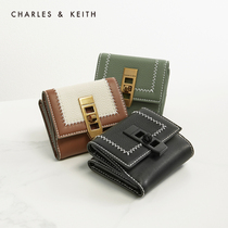 (Hot product return)CHARLESKEITH womens bag CK6-10770489 chasing light series quilted line wallet