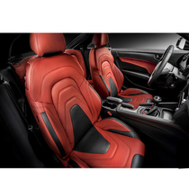 Hangzhou custom-made car bag leather seat interior roof refurbished modified fur ventilated custom door panel color change