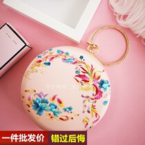 New embroidery mother handbag Su embroidery hand embroidery embroidery womens bag gift ancient style foreigner mouth gold bag