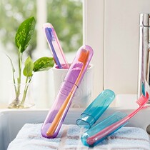Home Travel Outdoor Travel Outdoor Travel portable washing toothbrush case minimalist toothbrush cover Anti-bacteria anti-dirty protective case