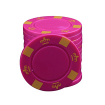 Texas Holdem chip token 0136 Mahjong machine chess room applicable chip card playing calibration custom log chip coin