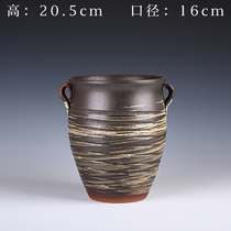 Purple sand shallow large mouth bonsai calamus tree stump landscaping succulent plant combination indoor desktop balcony planting