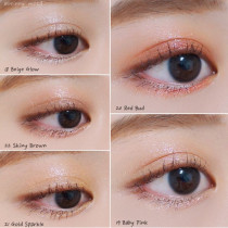 South Korean CLIO Corleo Pearlescent Sparkling Pink Man Fish Ji 16 Eye Shadow Naked Makeup Beginners