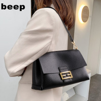 Leather women bag 2021 New Fashion simple Lady shoulder bag soft cowhide leather large capacity French shoulder underarm bag