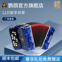 Parrot YW-2512 Bayang accordion 25 keys 12 bass Children adult beginner exam professional performance