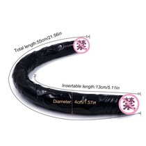 Super double-headed dragon male super long back court penis gay lesbian lesbian womens solid penis