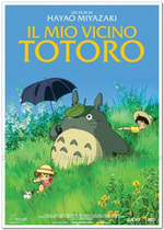 Totoro Animation Film Poster Art Film Decorative Painting Children's Room Animation Cartoon Hayao Miyazaki