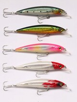 Fishing fish hunter hunting King knife DM3D Minnow 70mm 5G floating water cut red head Road sub fake bait