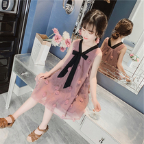 Summer dress darling girl vest dress In the summer of 2021 the new fairy sleeveless princess dress