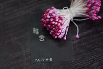 Japan imports red plum flower pistachio floras with flowers and flowers DIY handmade dyed bouquet materials