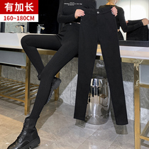 Tall 175 pants women wear extended leggings autumn high waist slim elastic magic leggings