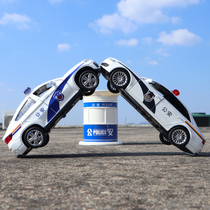 Alloy police car toy car model simulation fire ambulance police car Boy child car model toy car