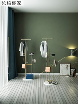 Coat rack Floor bedroom Nordic minimalist modern clothes rack household multifunctional Creative clothes rack