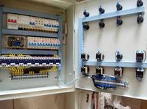 Greenhouse integrated distribution box water curtain fan rolling machine controller