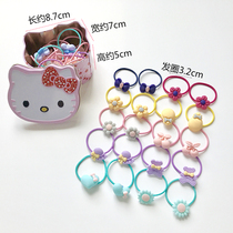 Childrens headgear headgear girl hair accessories rubber band Hairband disposable rubber band thickened baby tie hair does not hurt hair