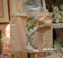 Fabric single shoulder bag for the cloth art