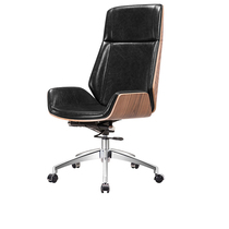 Boss Chair Leather Art Computer Chair Home Lift Nordic Book Room Chair High Back Casual Chair Office Swivel Chair Chair
