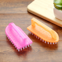 Personality new creative with handle iron type plastic laundry brush cleaning brush colorful shoe brush housework cleaning brush