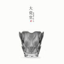 Great Porcelain Hall Japanese style hammer eye pattern Cup handmade gold glass cup kung fu tea set transparent Master Cup