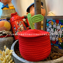 ten thousand paparazzi Shops Fragrant Orange Orange orange Containing Basket Tabletop Finishing Basket