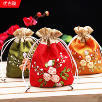 Dragon Boat Festival sachet three-dimensional embroidery bag Wormwood sachets empty bag indoor wardrobe pendant