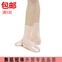 TSI Spring Summer Classic Microfiber Female Ballet Jazz Dance Modern Dance Childrens Practice Dance Socks