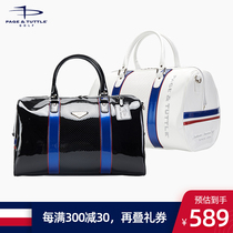 American PT new Golf clothes bag men and women bright black white travel Hand bag Golf ball clothes bag