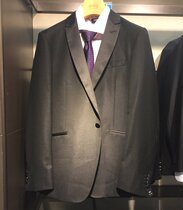 Yagor suit black dress suit YTTN25079AAS