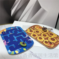 Small maze ~ balance ability fun double-sided play challenge gyro Maze Battle