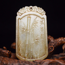 Hetian Jade old material step by step High-A8781