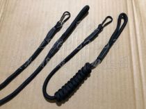  Old goods five or six insurance rope leather black 8-core key rope umbrella rope safety anti-theft rope nylon rope