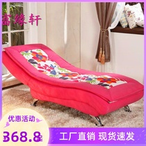 Creative lazy single chair three-speed adjustment pull-out sofa balcony office leisure nap chaise longue recliner can be removed and washed