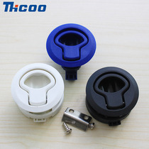 Pull plane embedded round plastic handle E5403 type Sosko press ring door lock