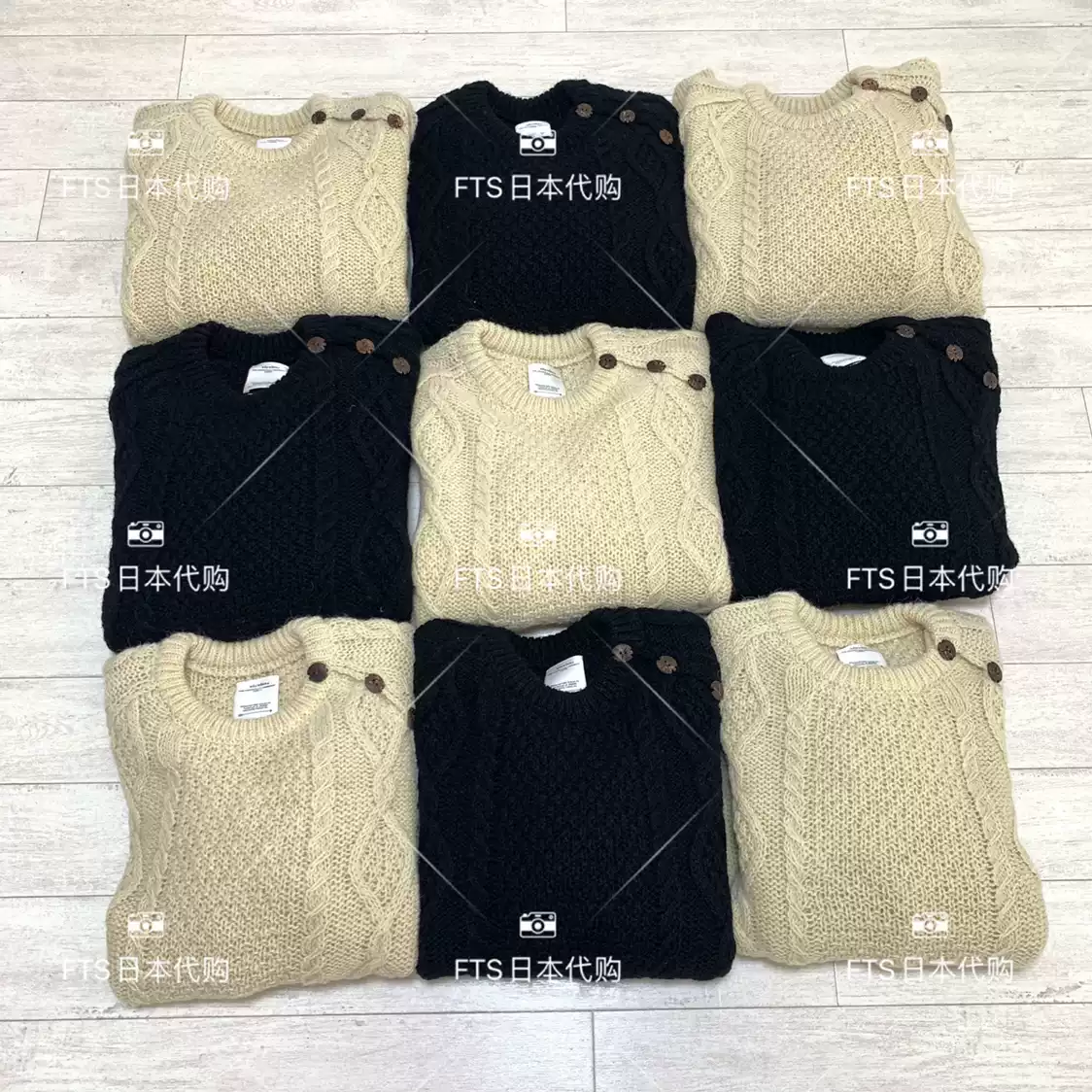 【期間限定値下】20AW VISVIM BOLLARD CREW KNIT 现货VISVIM BOLLARD CREW KNIT 20AW 针织毛衣中村同款