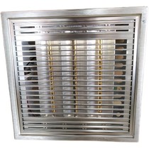 Bath bulwara warmer aluminium buckle ceiling 30 * 30 gold pipe quick heater