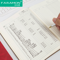 B5 Bookkeeping book Hand account family financial notebook Korean cute woman multi-functional lazy family company accounting financial income and expenditure book cashier bookkeeping book large thickened book can be customized logo