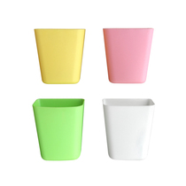  Hanging basket cart Portable storage household utensils Kitchen tableware sundries Plastic box small hanging bucket