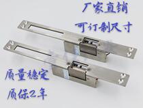 Anti-lock long panel with mechanical lock cathode lock electrifying to open and break electric lock intelligent door control electronic control lock