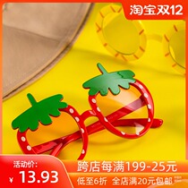 MINISO famous excellent fresh fruit children sun glasses