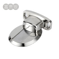 Door suction free of punch strong magnetic toilet door suction anti-collision door stopper stainless steel suction door suction invisible door touch