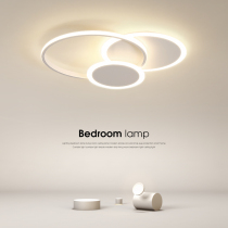 Bedroom lamps 2022 new Guangdong Zhongshan lamps minimalist modern suction dome light Nordic minimalist white room lamp