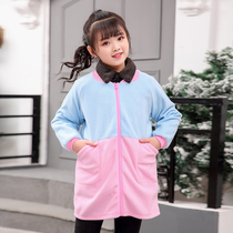 Autumn and winter baby clothes waterproof boys and children Girls anti-dressing bibs eating clothes